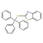 Benzothiazole,2-[(triphenylstannyl)thio]-