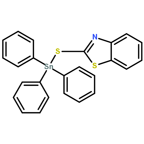 Benzothiazole,2-[(triphenylstannyl)thio]-