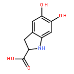 1H-Indole-2-carboxylicacid, 2,3-dihydro-5,6-dihydroxy-, (2S)-