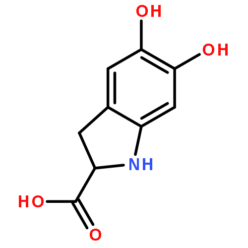 1H-Indole-2-carboxylicacid, 2,3-dihydro-5,6-dihydroxy-, (2S)-