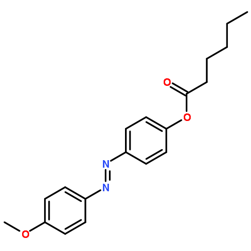 Hexanoic acid, 4-[(4-methoxyphenyl)azo]phenyl ester