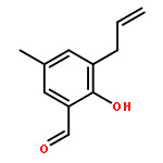 Benzaldehyde, 2-hydroxy-5-methyl-3-(2-propenyl)-