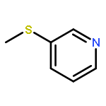 Pyridine,3-(methylthio)-