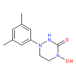 1,2,4-Triazin-3(2H)-one, 1-(3,5-dimethylphenyl)tetrahydro-4-hydroxy-