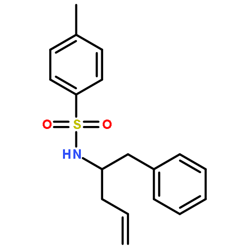 Benzenesulfonamide, 4-methyl-N-[1-(phenylmethyl)-3-butenyl]-