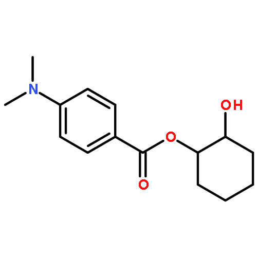 Benzoic acid, 4-(dimethylamino)-, (1R,2S)-2-hydroxycyclohexyl ester
