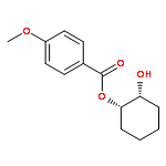 Benzoic acid, 4-methoxy-, (1S,2R)-2-hydroxycyclohexyl ester