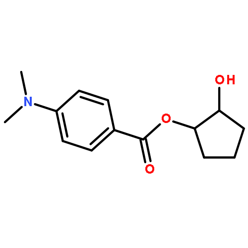 Benzoic acid, 4-(dimethylamino)-, (1S,2R)-2-hydroxycyclopentyl ester