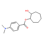 Benzoic acid, 4-(dimethylamino)-, (1S,2R)-2-hydroxycycloheptyl ester