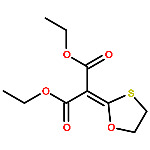 Propanedioic acid, 1,3-oxathiolan-2-ylidene-, diethyl ester