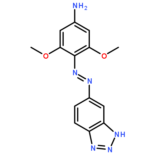 Benzenamine, 4-(1H-benzotriazol-5-ylazo)-3,5-dimethoxy-