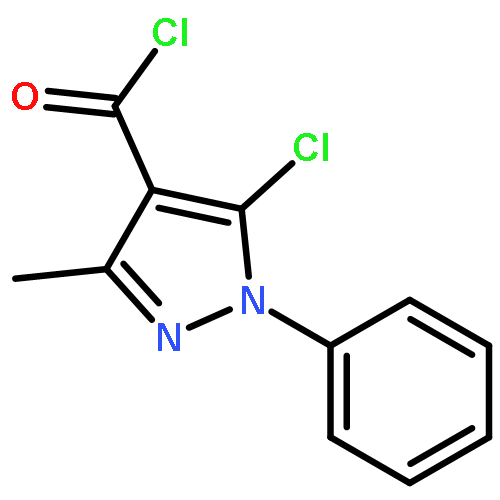 1H-Pyrazole-4-carbonyl chloride, 5-chloro-3-methyl-1-phenyl-