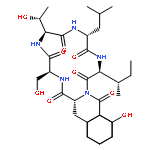 Cyclo(3-hydroxydodecanoyl-D-leucyl-L-seryl-L-threonyl-D-leucyl-L-isoleucy
l)