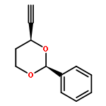 1,3-Dioxane, 4-ethynyl-2-phenyl-, (2S-cis)-