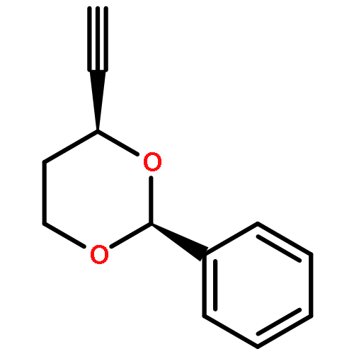 1,3-Dioxane, 4-ethynyl-2-phenyl-, (2S-cis)-