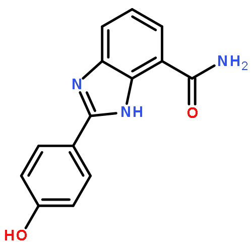 1H-Benzimidazole-7-carboxamide,2-(4-hydroxyphenyl)-