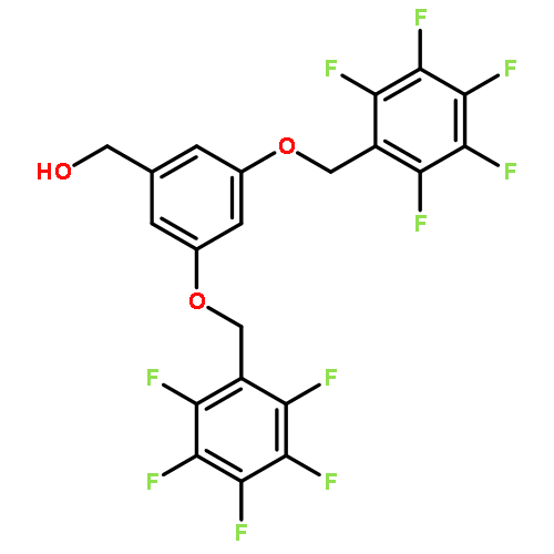 Benzenemethanol, 3,5-bis[(pentafluorophenyl)methoxy]-