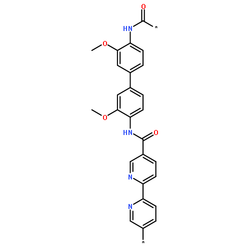 Poly[[2,2'-bipyridine]-5,5'-diylcarbonylimino(3,3'-dimethoxy[1,1'-biphenyl
]-4,4'-diyl)iminocarbonyl]