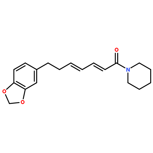 Piperidine, 1-[(2E,4E)-7-(1,3-benzodioxol-5-yl)-1-oxo-2,4-heptadienyl]-