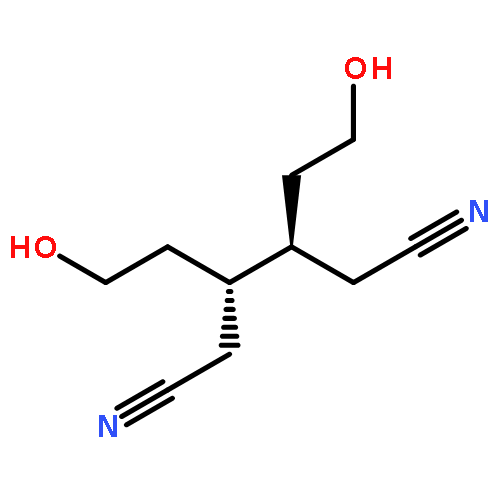 Hexanedinitrile, 3,4-bis(2-hydroxyethyl)-, (R*,R*)-