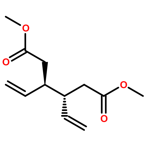 Hexanedioic acid, 3,4-diethenyl-, dimethyl ester, (3R,4R)-rel-