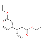 Hexanedioic acid, 3,4-diethenyl-, diethyl ester, (R*,S*)-