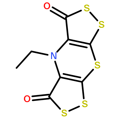 3H,4H,5H-Bis[1,2]dithiolo[3,4-b:4',3'-e][1,4]thiazine-3,5-dione, 4-ethyl-