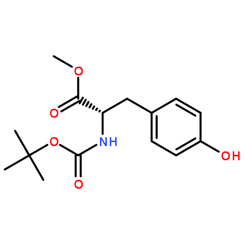 Tyrosine, N-[(1,1-dimethylethoxy)carbonyl]-, methyl ester