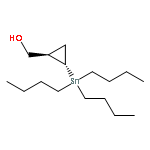 Cyclopropanemethanol, 2-(tributylstannyl)-, (1R,2S)-