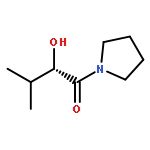 Pyrrolidine, 1-[(2S)-2-hydroxy-3-methyl-1-oxobutyl]-