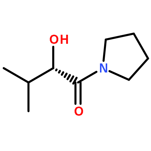 Pyrrolidine, 1-[(2S)-2-hydroxy-3-methyl-1-oxobutyl]-