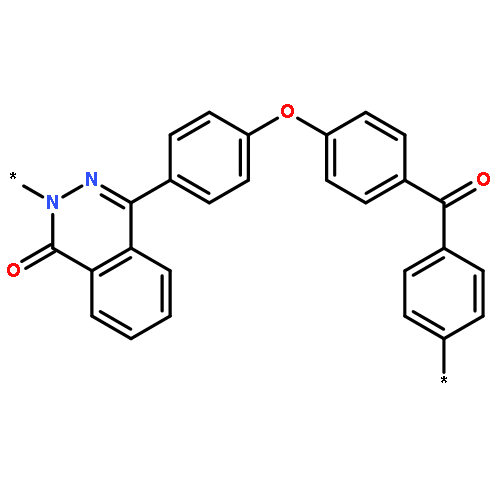 Poly[(4-oxo-3,1(4H)-phthalazinediyl)-1,4-phenyleneoxy-1,4-phenylenec
arbonyl-1,4-phenylene]