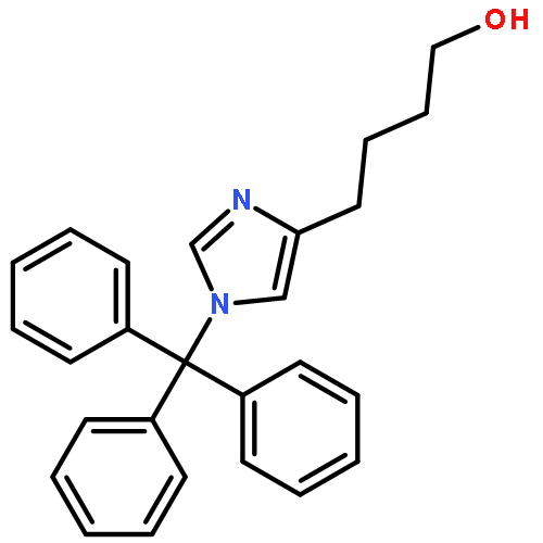 1H-Imidazole-4-butanol, 1-(triphenylmethyl)-