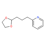 Pyridine, 2-[3-(1,3-dioxolan-2-yl)propyl]-