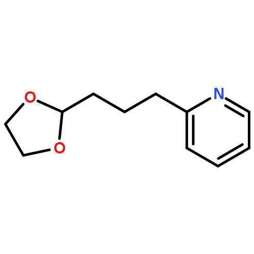 Pyridine, 2-[3-(1,3-dioxolan-2-yl)propyl]-