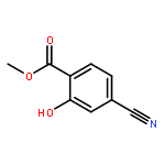 Benzoic acid, 4-cyano-2-hydroxy-, methyl ester