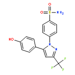 Benzenesulfonamide,4-[5-(4-hydroxyphenyl)-3-(trifluoromethyl)-1H-pyrazol-1-yl]-