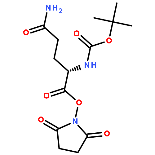 Carbamic acid,[(1S)-4-amino-1-[[(2,5-dioxo-1-pyrrolidinyl)oxy]carbonyl]-4-oxobutyl]-,1,1-dimethylethyl ester (9CI)