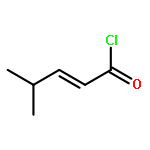 2-Pentenoyl chloride, 4-methyl-