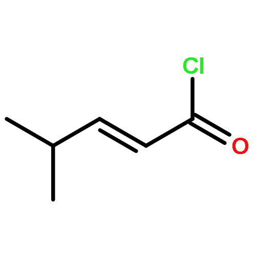 2-Pentenoyl chloride, 4-methyl-