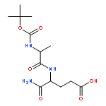 D-a-Glutamine,N2-[N-[(1,1-dimethylethoxy)carbonyl]-L-alanyl]- (9CI)