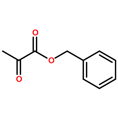 Propanoic acid, 2-oxo-, phenylmethyl ester