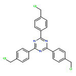 1,3,5-Triazine, 2,4,6-tris[4-(chloromethyl)phenyl]-