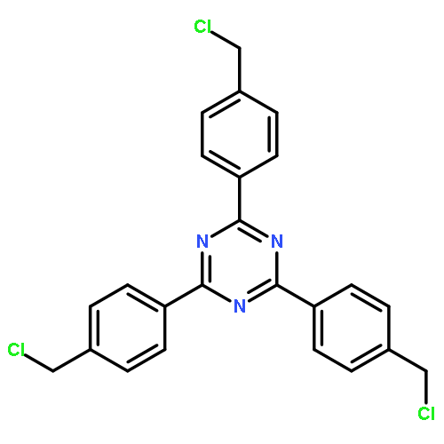 1,3,5-Triazine, 2,4,6-tris[4-(chloromethyl)phenyl]-