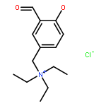 Benzenemethanaminium, N,N,N-triethyl-3-formyl-4-hydroxy-, chloride