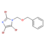 1H-Imidazole, 2,4,5-tribromo-1-[(phenylmethoxy)methyl]-