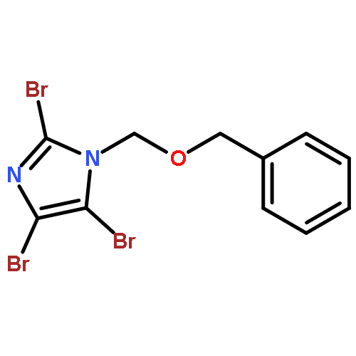 1H-Imidazole, 2,4,5-tribromo-1-[(phenylmethoxy)methyl]-