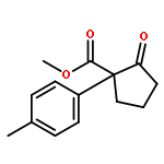 Cyclopentanecarboxylic acid, 1-(4-methylphenyl)-2-oxo-, methyl ester