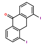 9(10H)-Anthracenone, 4,5-diiodo-