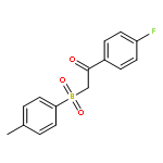 Ethanone, 1-(4-fluorophenyl)-2-[(4-methylphenyl)sulfonyl]-